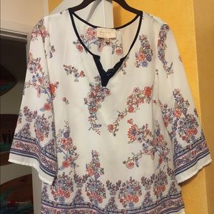 Stitch Fix Skies Are Blue boho chic top
